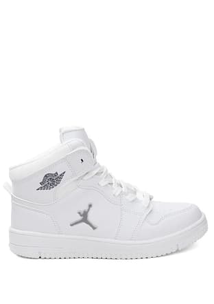 Haykat Uzun Grs Unisex Çocuk Beyaz Casual Ayakkabı - 1