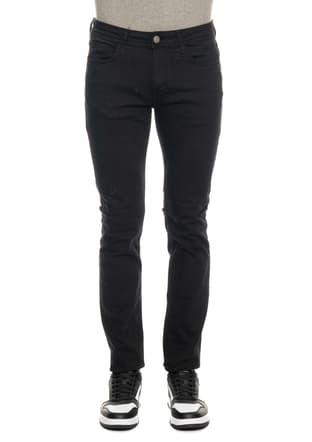 23Kjejjh0799 Erkek Siyah Jean Pantolon - 2