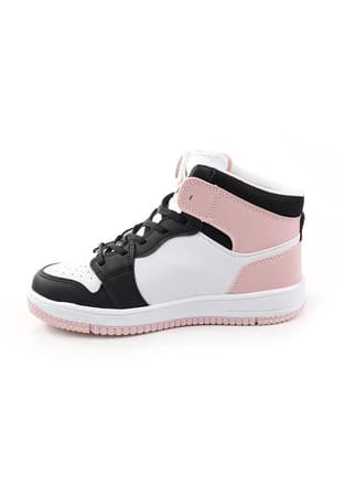 Haykat Uzun Grs Unisex Çocuk Pembe Casual Ayakkabı - 3