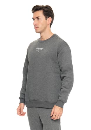 23Kjeeo05107 Erkek Antrasit Sweatshirt - 3
