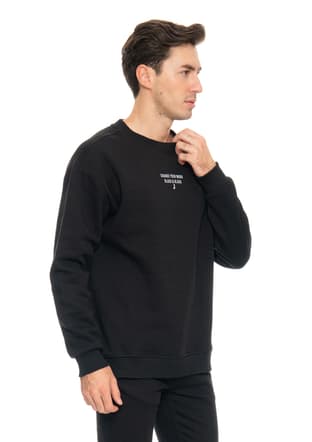 23Kjeeo05107 Erkek Siyah Sweatshirt - 3