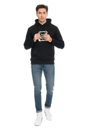23Sjjannoyed03 Erkek Siyah Sweatshirt - 2