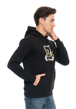 23Sjjannoyed03 Erkek Siyah Sweatshirt - 3