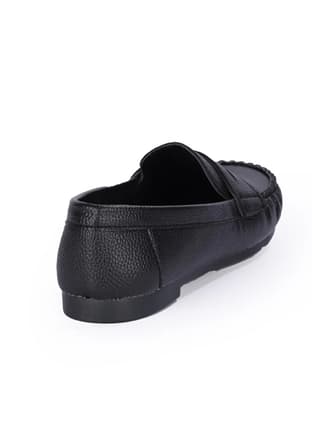 A10133916912010 Kadın Siyah Loafer - 2