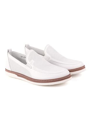L4741 Ea Jutlu Poli Erkek Beyaz Casual Ayakkabı - 3