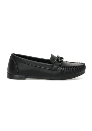 A10133917210010 Kadın Siyah Loafer - 3