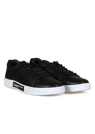 102 20250-M Erkek Siyah Casual Ayakkabı - 2