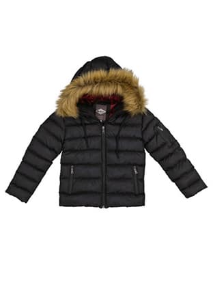 231 Lcb 232002 Erkek Çocuk Yeşil Mont - 1