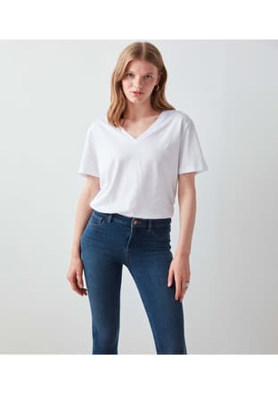 Iw6220018003 Kadın Lacivert Jean Pantolon - 3