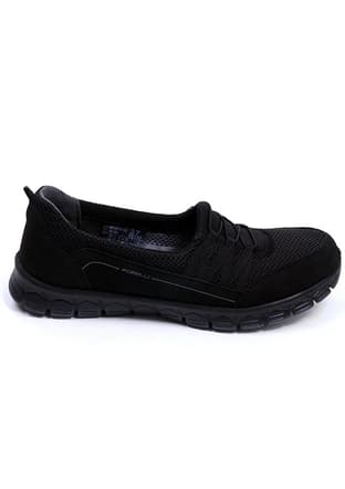 61014-G Zenne Spor A Kadın Siyah Sneaker - 2