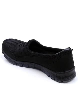 61014-G Zenne Spor A Kadın Siyah Sneaker - 3