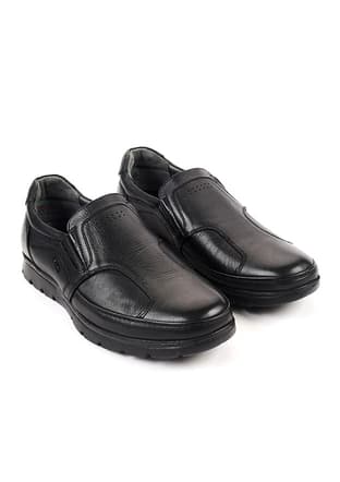 32606-H Merdane Ayak Erkek Siyah Casual Ayakkabı - 1