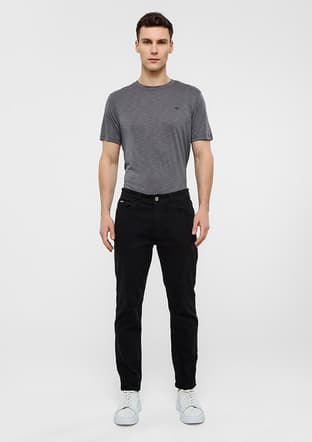 B34T35007 Erkek Siyah Jean Pantolon - 1