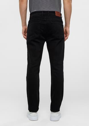 B34T35007 Erkek Siyah Jean Pantolon - 3