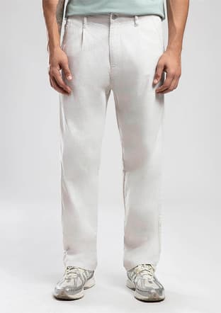 252 Lcm 221009 Erkek Beyaz Pantolon - 2