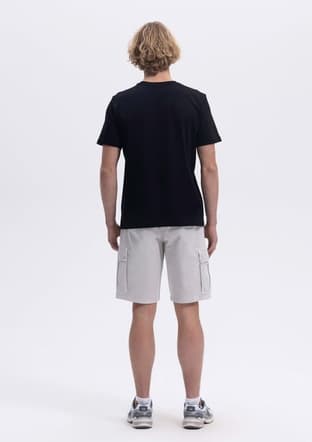 Em589 Erkek Siyah Baskılı T-shirt - 3