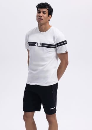Em442 Erkek Beyaz Baskılı T-shirt - 1