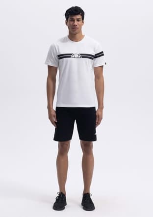 Em442 Erkek Beyaz Baskılı T-shirt - 2