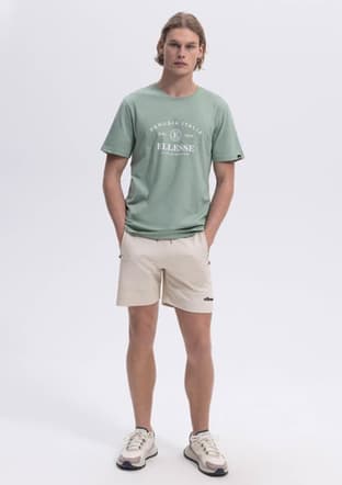 Em453 Erkek Yeşil Baskılı T-shirt - 1