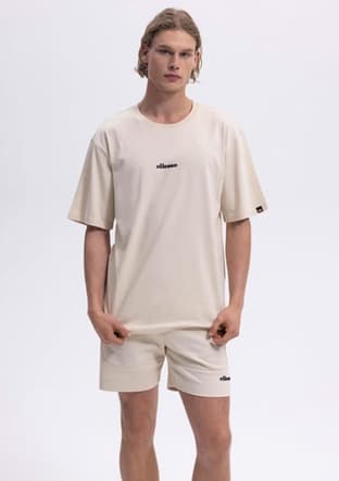 Em391 Erkek Beyaz Baskılı T-shirt - 1