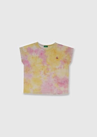 17077 Kız Çocuk Basic T-Shirt - 1