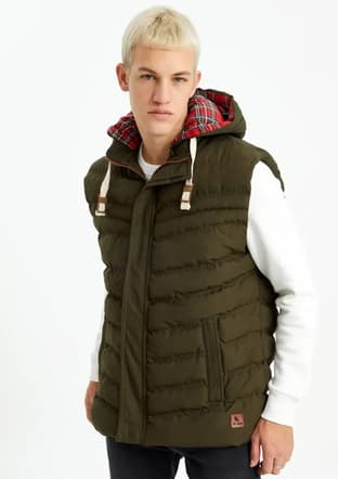Tc5072 Unisex Yetişkin Yeşil Yelek - 1