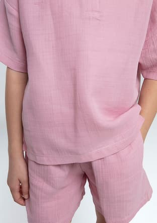 Rp3627-2 Kız Çocuk Pembe Pijama - 3