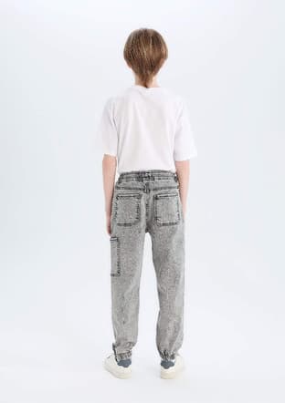 D6554A8Tra Erkek Çocuk Gri Jean Pantolon - 3