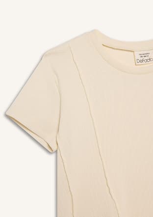 C0104A8Xa Kız Çocuk Beyaz Kısa Kol T-shirt - 3