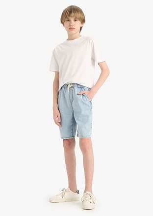 B5764A8Yda1 Erkek Çocuk Mavi Jean Pantolon - 1