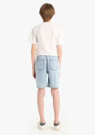 B5764A8Yda1 Erkek Çocuk Mavi Jean Pantolon - 3
