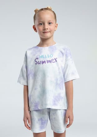 Rp3616-G Kız Çocuk Çok Renkli Pijama - 2