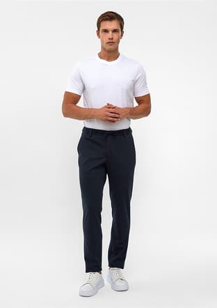 B34T31001 Erkek Lacivert Pantolon - 1