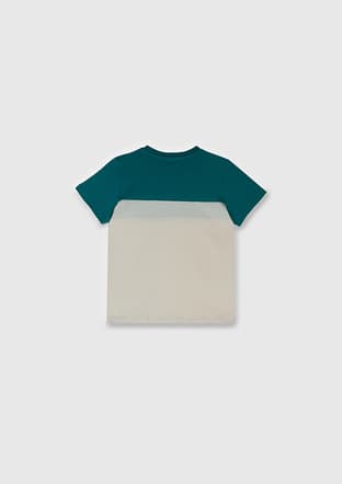 17027 Erkek Çocuk Yeşil Kısa Kol T-shirt - 3