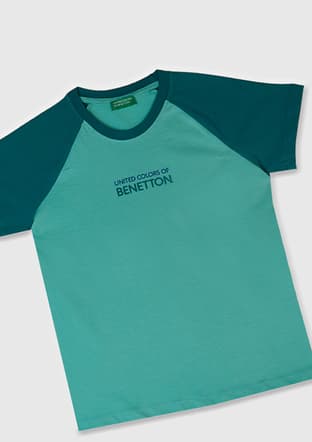 17032 Erkek Çocuk Yeşil Kısa Kol T-shirt - 2