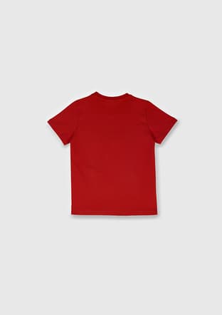 17019 Erkek Çocuk Turuncu Kısa Kol T-shirt - 3