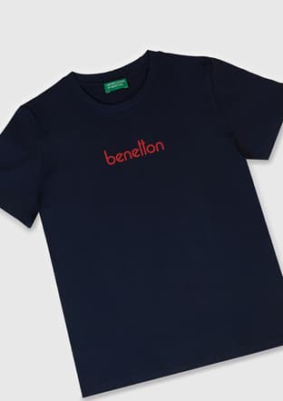 17005 Erkek Çocuk Lacivert Kısa Kol T-shirt - 2