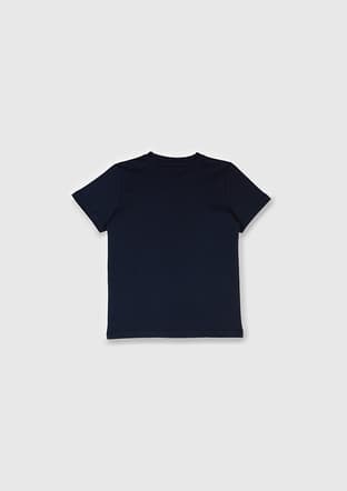 17005 Erkek Çocuk Lacivert Kısa Kol T-shirt - 3
