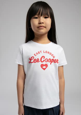 252 Lcg 242006 Kız Çocuk Beyaz Baskılı T-shirt - 2