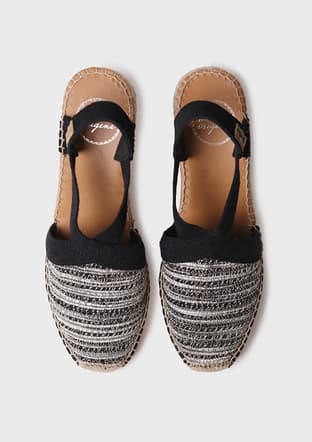 "Terra-Cl
Negre" Kadın Siyah Espadril - 3
