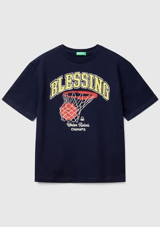 3I1Xc10O4-25Y Erkek Çocuk Lacivert Baskılı T-shirt - 2