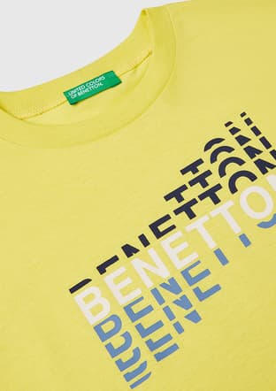 3I1Xc10N3-25Y Erkek Çocuk Sarı Baskılı T-shirt - 3