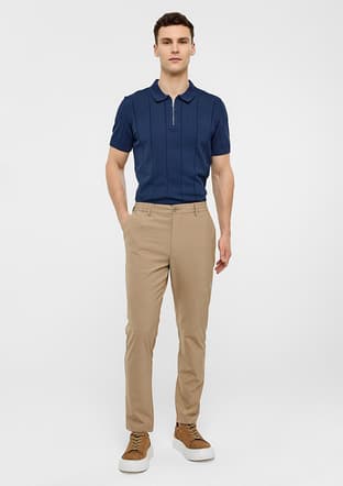 B34S30017 Erkek Bej Pantolon - 1