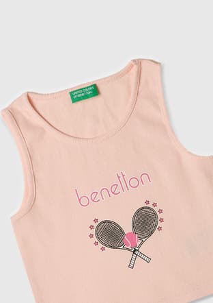 17106 Kız Çocuk Pembe Atlet - 2