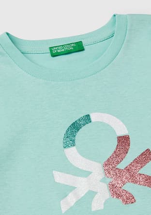 3I9Wc10My-25Y Kız Çocuk Yeşil Uzun Kol T-shirt - 3