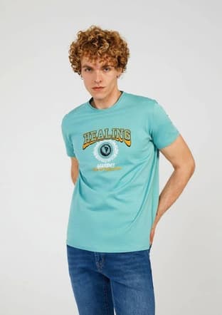 Tc7110 Erkek Çok Renkli Baskılı T-shirt - 1
