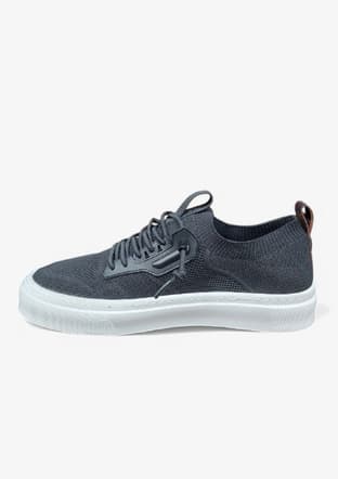 25Y501-4 Sy Erkek Siyah Casual Ayakkabı - 3
