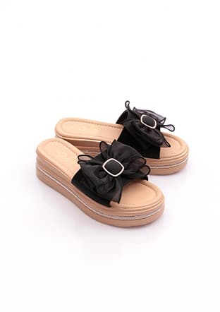 25Y398-3 Sy Kadın Siyah Casual Ayakkabı - 2