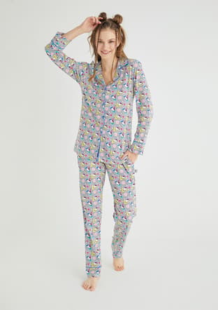 Roz-56 Kız Çocuk Pijama - 1