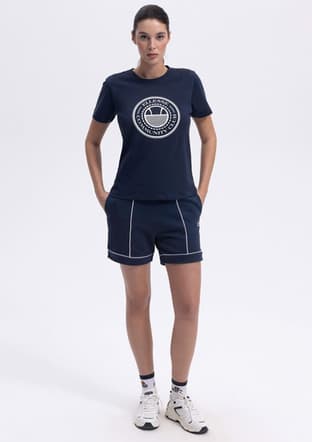 Ef444 Kadın Çok Renkli Baskılı T-shirt - 2